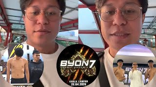 Tanggapan Dean Hamsah Saat Masdewa Overweightkemarin Sebut Kabilan Tak Profesional, Byon Combat 7