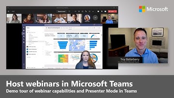 Host webinars in Microsoft Teams | Deep dive on new presenter and attendee experiences