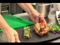 Silvena Rowe's Orange and mustard marinated chicken with tomato and avocado salsa
