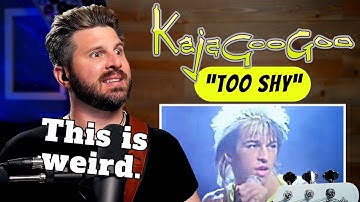 Bass Teacher Hears KAJAGOOGOO’s “TOO SHY” for the First Time!