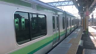 横浜線E233系 八王子駅発車