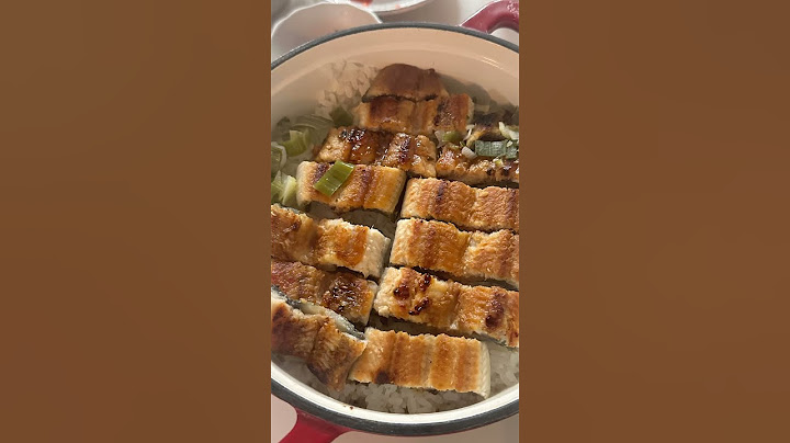 따뜻한 장어솥밥 hello guys. I made a Eel-pot rice yesterday for my husband. This is a famous Korean food.