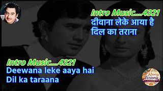 Deewana Leke Aaya Hai – Karaoke with Scrolling Lyrics | Mere Jeevan Saathi | Kishore Kumar