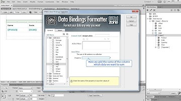 Collections Filters in HTML5 Data Bindings Formatter