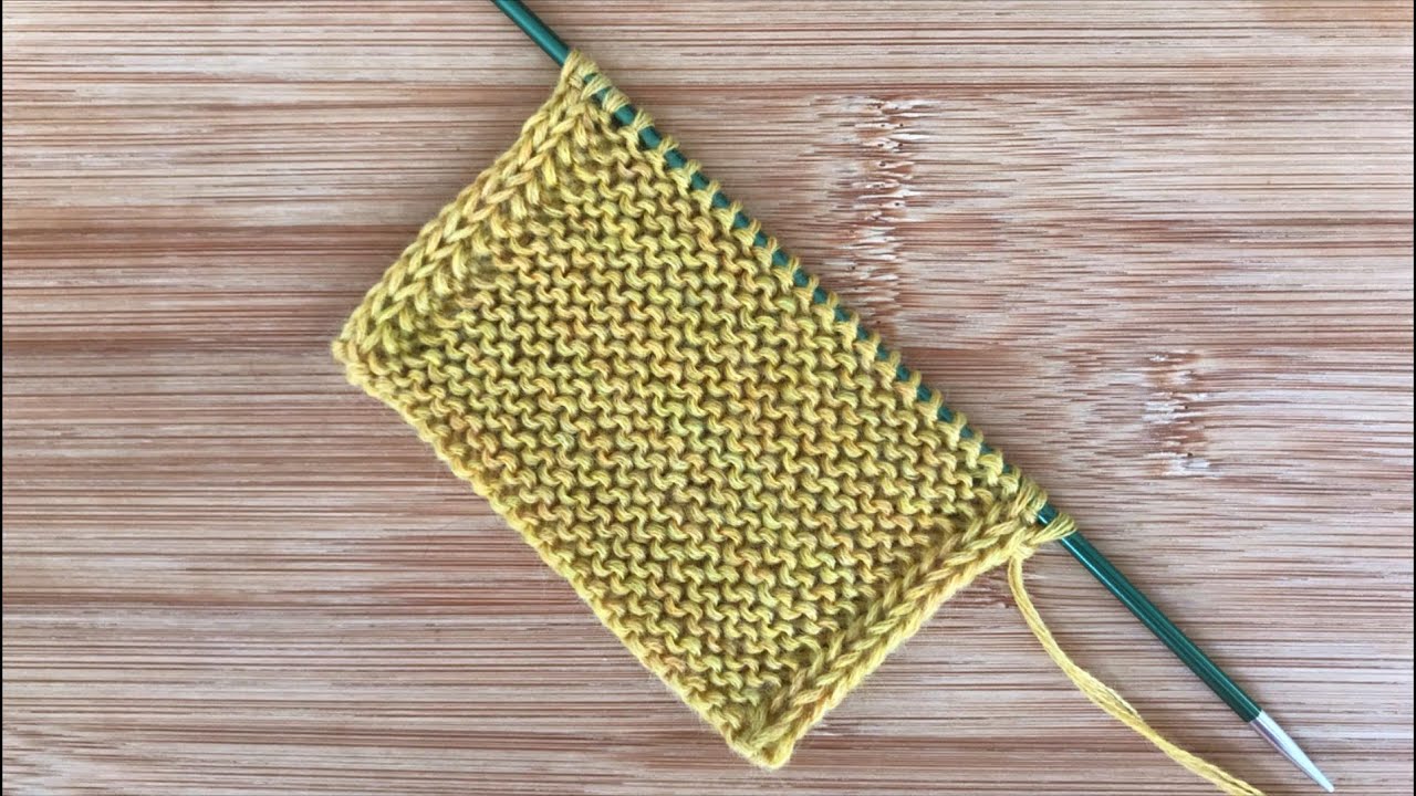 门襟边针的处理方法，双层包边效果，精致漂亮，织围巾也不错