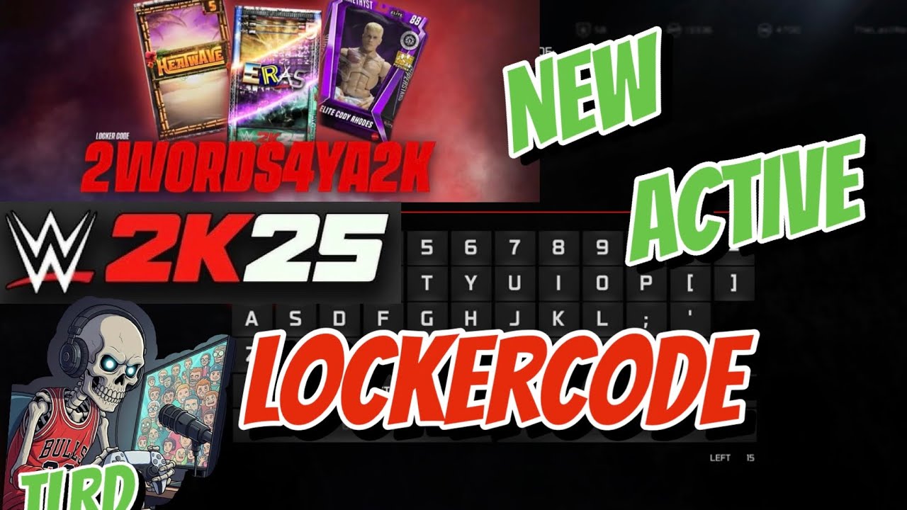 WWE 2K25 New Locker for MyFaction active.