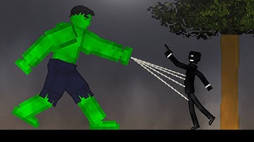 Hulk Uses Spider-Man Powers in People Playground