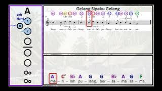 Malay Folk Song  Gelang Sipaku Gelang  Play Along with Recorders