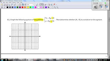 AT Algebra 2 Unit 5, 9.3, & Linear Programming Review - Video 1