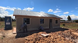 Eldoret Sem Permanent House Almost Done. Thank you Elizabeth!!