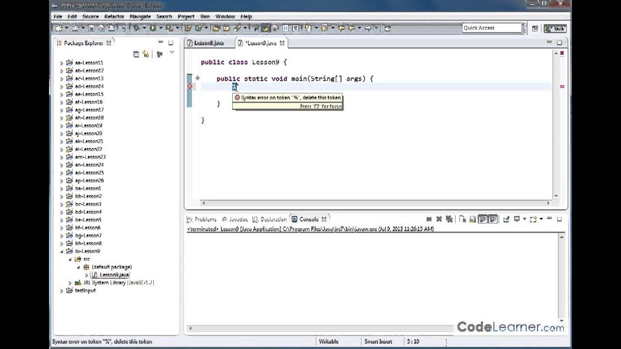 Mastering Java, Vol 2 Lesson 9 The Remainder Operator And Continue ...
