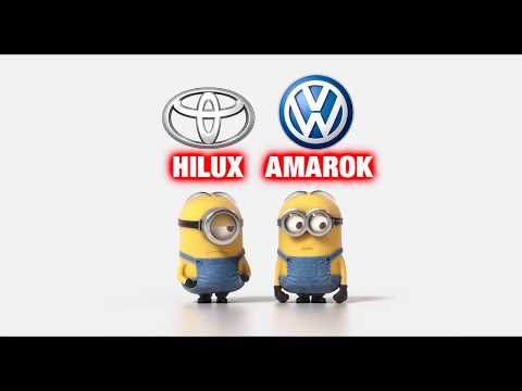 Toyota Hilux vs Volkswagen Amarok Minions Style