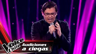 Marcelo Muñoz - Lloran las rosas | Audiciones a Ciegas | The Voice Chile 2023