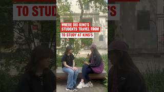 Where did students travel from to study at King's College London