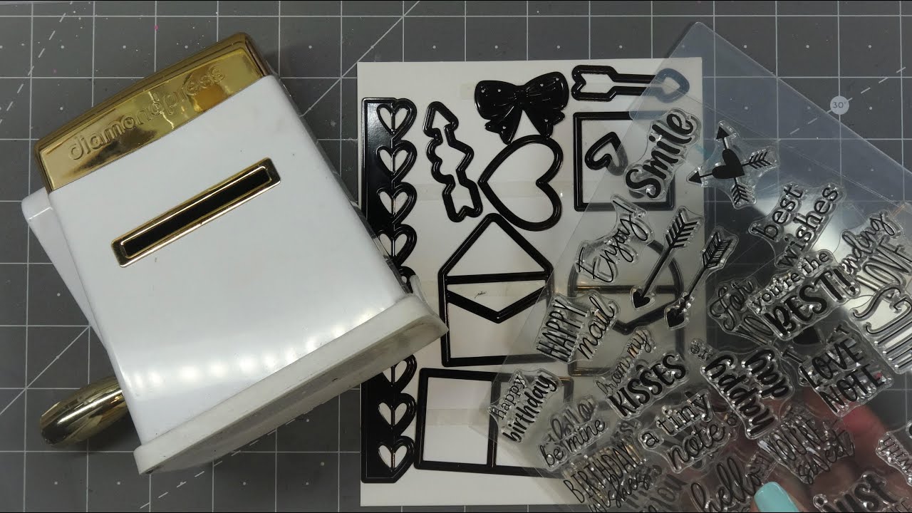 NEW Diamond Press Mini Die Cutting Machine with NEW Diamond Press Mini Die Cutting Machine with