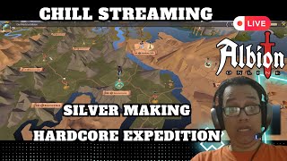 🔴 LIVE CHILL STREAMING ! DAILY SILVER MAKING HARDCORE EXPEDITION AND CTA | Albion Online Asia