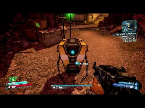 Borderlands 2 - Claptrap&#039;s Birthday Party
