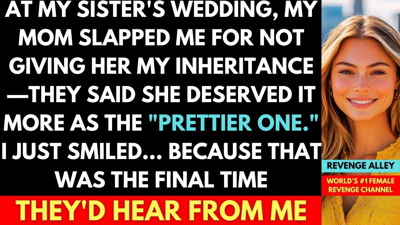 After Mom Slapped Me at Sister's Wedding for Not Giving My Inheritance; They'd Never Hear From Me...
