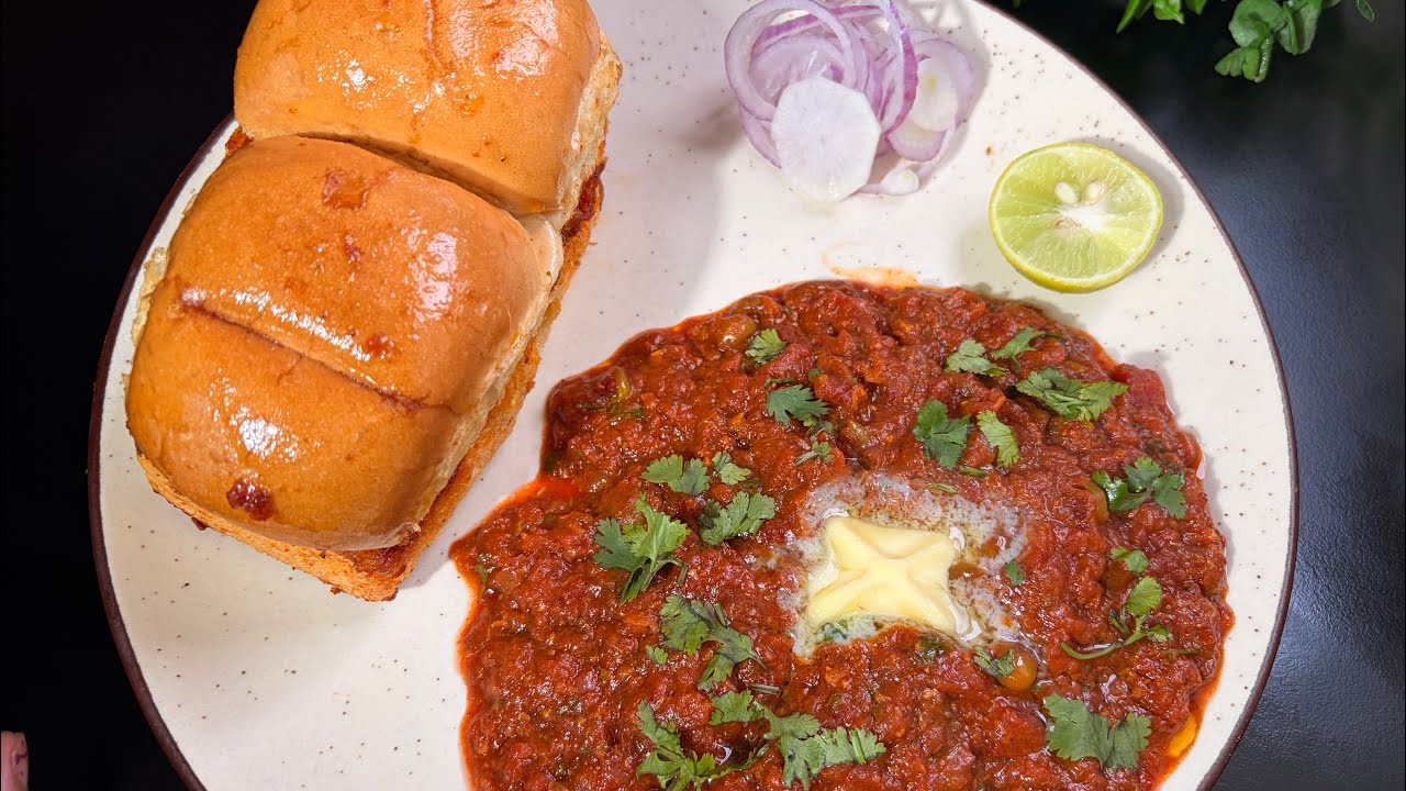 वही मुंबई वाला टेस्ट शिर्फ 15 मिनट में घर 🏠 पर पाव भाजी #pavbhajirecipe #streetfood 