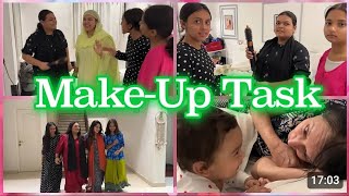 the make-up task|ladkiyan pareshaan | saba quits | kitchen ko takeover kiya| dipika ki duniya shoaib