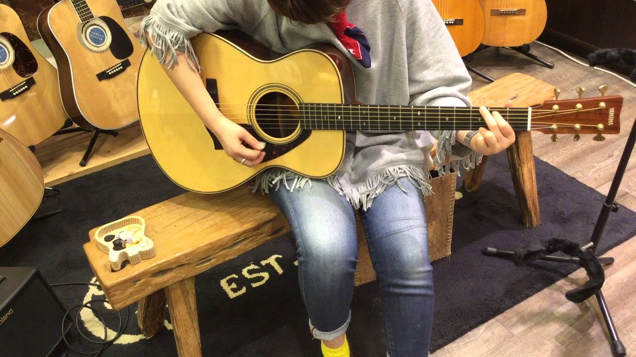 動画】ギタ女必見！YAMAHAのL26シリーズ弾き比べ！YAMAHA LS26 