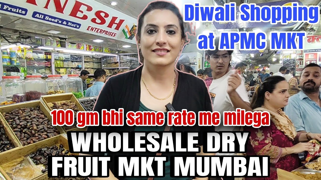 Dry fruit Market WHOLESALE Diwali & Wedding Shopping at APMC Market