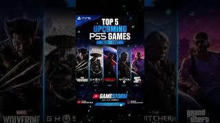 🎮 Top 5 Upcoming PS5 Games (2026–2027) 🚀 #gamingfacts #ps5 #gamestormindia #gamingreels #gta6 #play