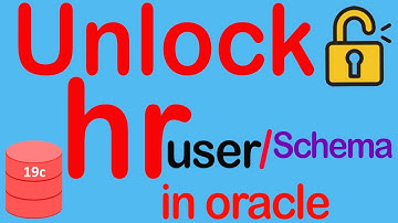 Oracle 19c:  HOW TO UNLOCK HR USER in Oracle Database 19c||PART-FOUR
