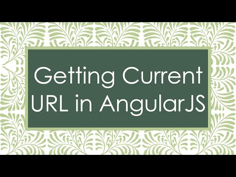 Getting Current URL in AngularJS