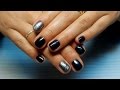 Дизайн ногтей Shellac слайдер дизайн технология (уроки дизайна ногтей nail art design tutorial)