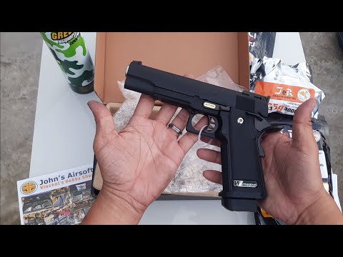 Makatotohanang laruang baril na pang-sports – WE HI-CAPA 5.1-R Gas Blowback Airsoft Gun (part II)