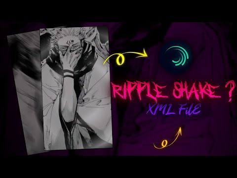 Circular Ripple Shake On Alight Motion(+Preset) | DHRUV Am | Alight Motion