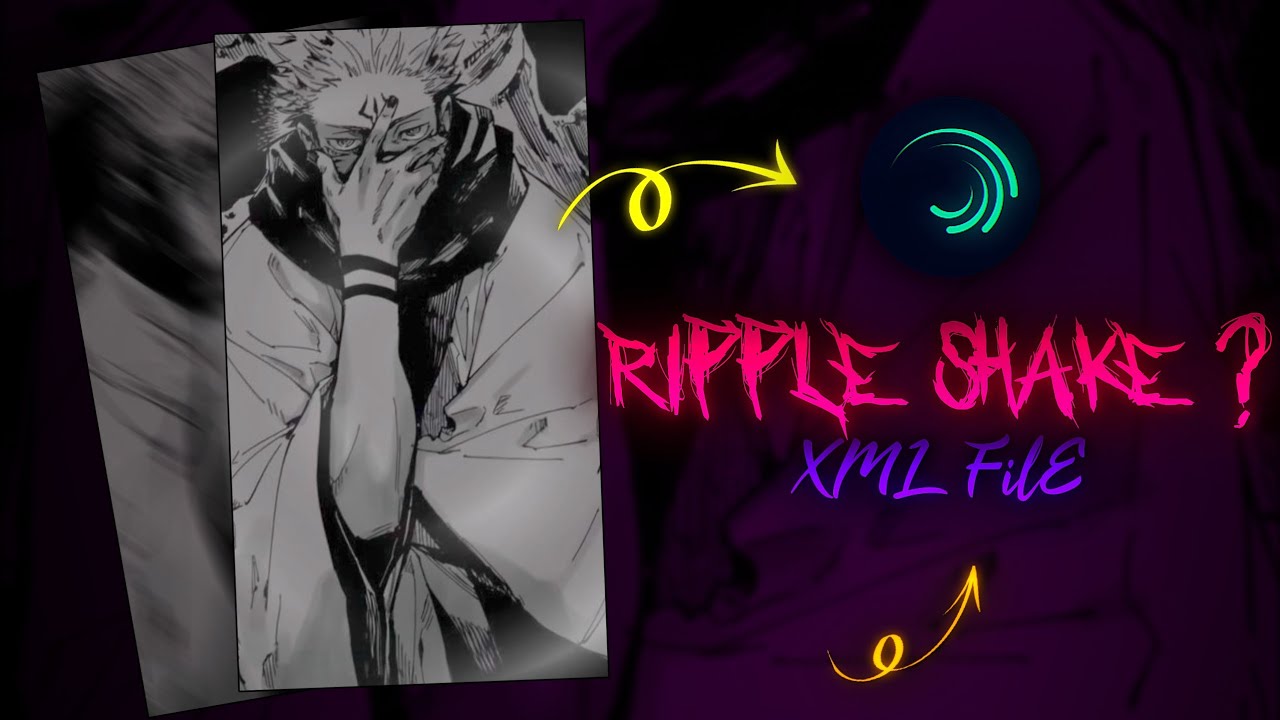 Circular Ripple Shake On Alight Motion(+Preset) | DHRUV Am | Alight ...