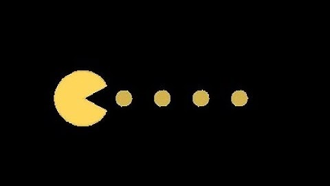 Pac-Man preloader in pure css