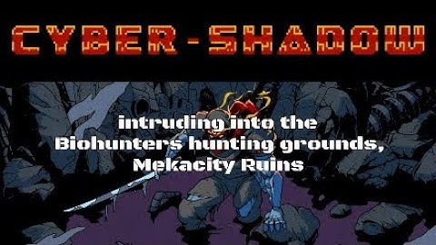 Cyber Shadow Part 3: Intruding into the Biohunters hunting grounds, Mekacity Ruins