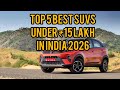Top 5 Best SUVs Under ₹15 Lakh in India 2026 | Best Value Cars!