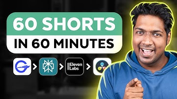 How I Made 60 Viral Shorts with AI in 60 Minutes (Step-by-Step Guide)