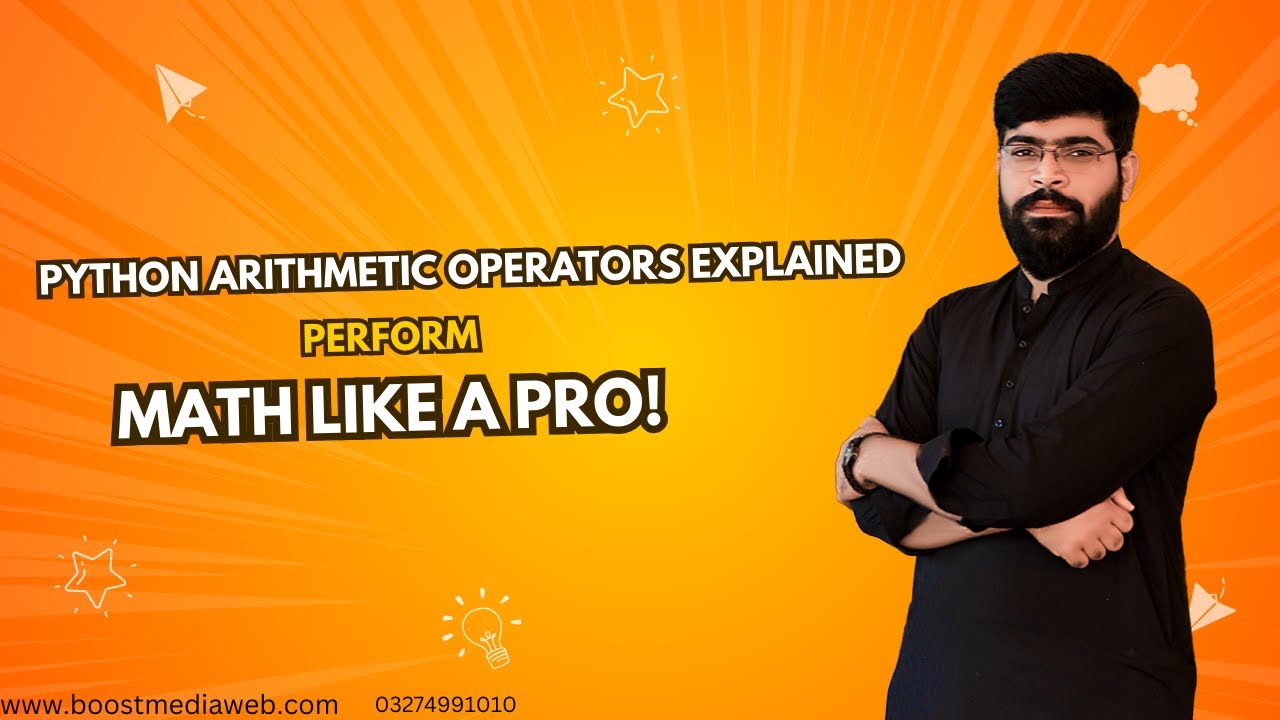 Python Arithmetic Operators Explained in Urdu/Hindi | Perform Math Like ...