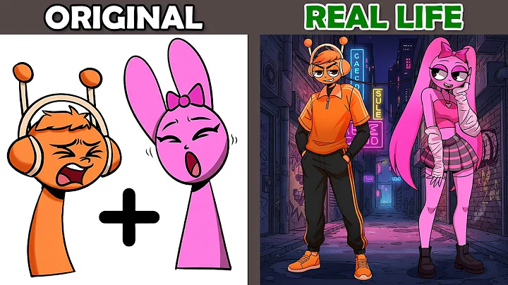 TikToks of Incredibox Sprunki: PITBULL terrier meme | Pinki x Oren 🥻 | Original vs Plush Toys