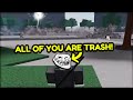 Trolling As The WORST Player In Roblox Strongest Battlegrounds