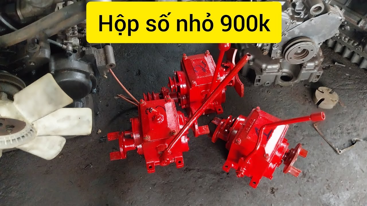 Hộp số nhỏ chạy máy từ 6 ngựa đổ lên giá rẻ 900k 1 cái