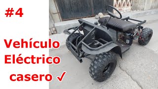 VEHÍCULO ELÉCTRICO CASERO PARTE 4 | INSTALACIÓN DE COMPONENTES | ELECTRIC SOLAR VEHICLE HOMEMADE