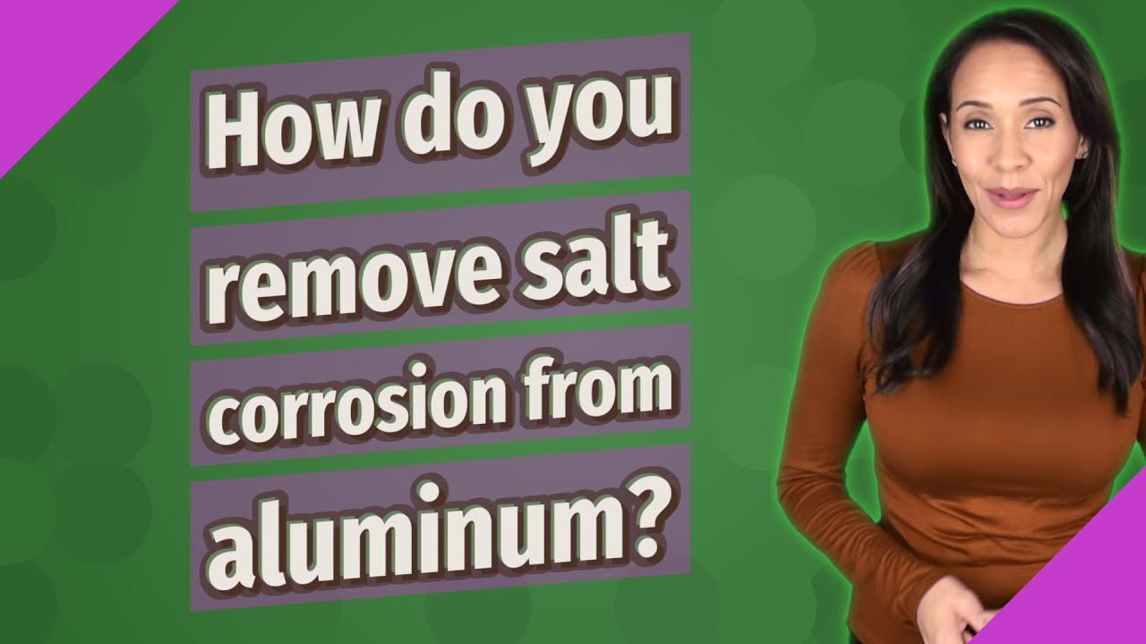 How Do You Neutralize Corrosion On Aluminum?