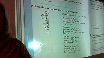 Lesson 8 "Dividing 5 Digit Dividends"