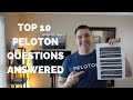 Top 10 Peloton Questions Answered