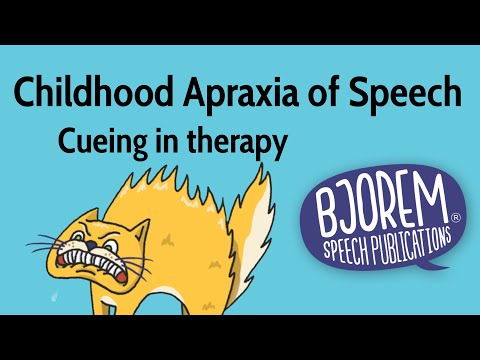 Childhood Apraxia Therapy Cueing Techniques in Therapy