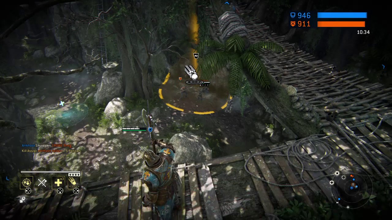 For Honor- Friend Plunge attack