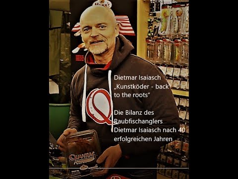 Dietmar Isaiasch  „Kunstköder - back to the roots“ |MadenBaden| Fazination Angeln 2018 + Gewinnspiel