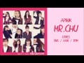 Apink 에이핑크 Mr Chu Original Version 미스터 츄 Eng Sub W Romanization And Hangul Apink 에이핑크 Mr Chu Original Version 미스터 츄 Eng Sub W Romanization And Hangul