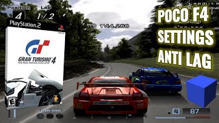 (Anti Lag) Gran Turismo 4 AetherSX2   Settings Di Poco F4 Snapdragon 870